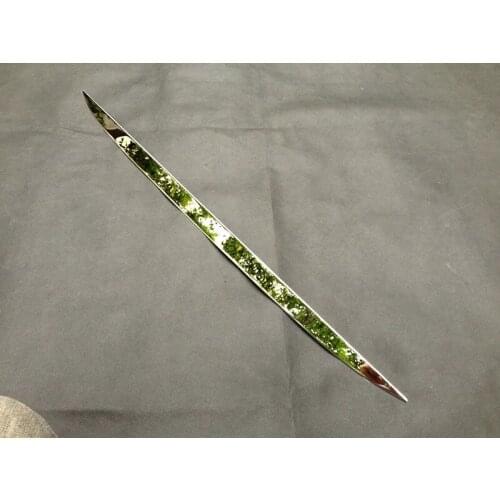 For Mazda 3 Axela 2014 2015 2016 Sedan Stainless Steel Tailgate Molding Trim Rear Trunk Bottom Lid Cover Protector Car Accessory