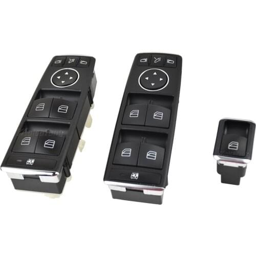 New Window Power Lifter Switch Button For Mercedes Benz W204 W212 C207 A207 C E Class X204 A2049055402 A2128208310 A2049058202