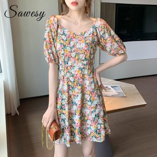 Sawesy Floral Summer Dresses