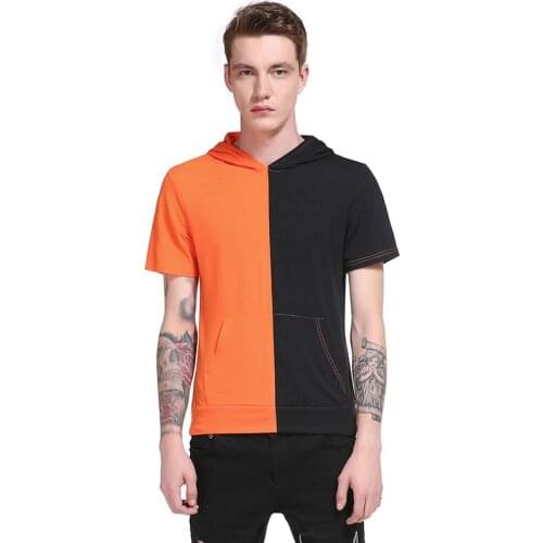 SGHYESS Men's T-shirts With A Hood