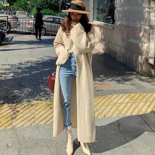 Pinkou Women Stylish Split Sweaters High Waist Split Long Sleeve Turtleneck Pullovers Female Korean Style Tops HA06