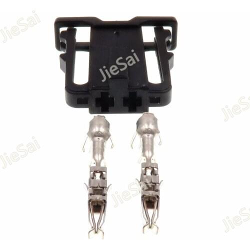 2 Pin 1J0971972 Auto Audio Speaker Socket Cable Plug 1J0 971 972 For VW Trunk Audi