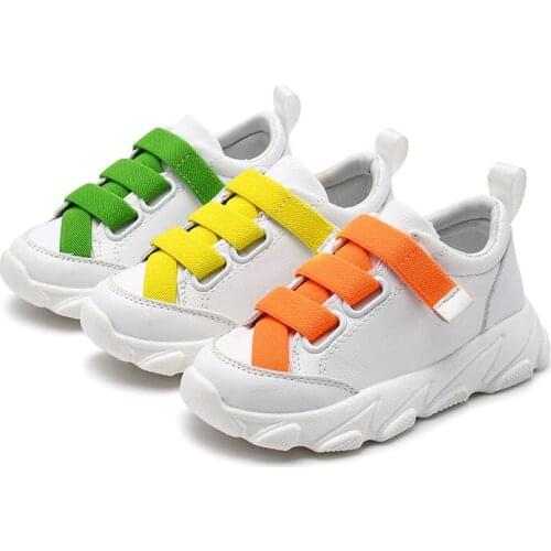 Kids Shoes Fashion Casual Childrens Shoes Anti-slip Breathable Tie Shoes Boys And Girls Four Seasons Shoes Student Sneakers