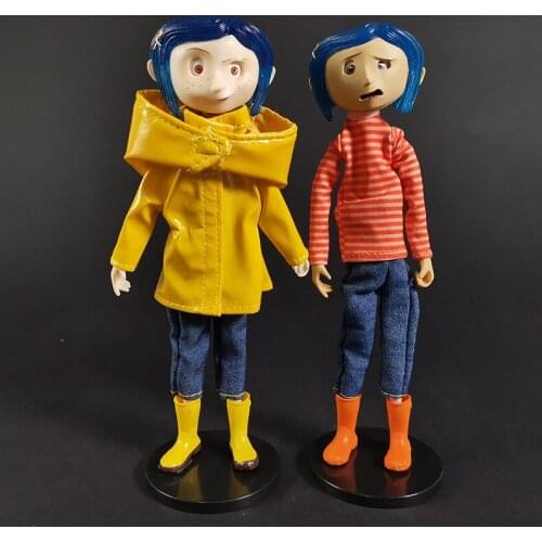 Coraline Cartoon Movie Action Figure Toy Doll Model