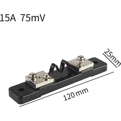 FL-2 DC Current Shunt 10/15/20/30/50A 75mV Shunt Resistor for DC Current Meter Ammeter 62KC