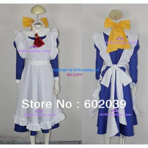 Mahoromatic Mahoro Andou Cosplay Costume maid dress
