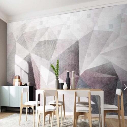 3D Abstract Stripe Line Geometry Mural Larger Size Photo Wallpaper Murals Bedroom Canvas Landscape European Modern Wall Papers