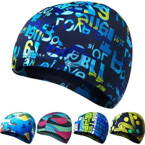 2021 New Soft Swimming Caps Waterproof Stretchable Ears Protection Long Hair Sports Swim Pool Hat Bathing Hat Adult Sport Hats