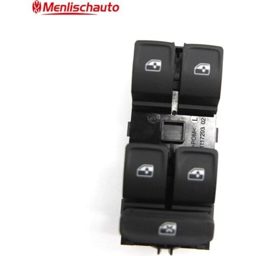 Orignal Power Window Switch Control Button No Silver Edges For VM Mk7 Passat B8 Tiguan Touran 2014- 2018 5G0959857B