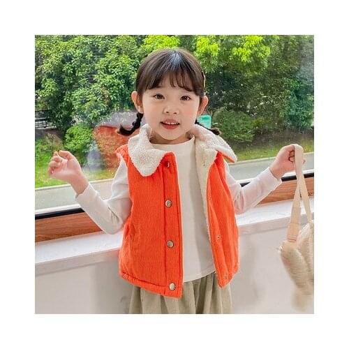 2021 Autumn New Baby Bodysuits Plaid One Piece Peter Pan Collar Girls Jumpsuits Option Waistcoat Solid Color Vest