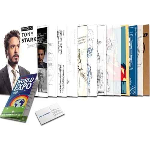 Agents Of SHIELD file folder a4 file bag file folder a5 office and school supplies tonystark cosplay accessories