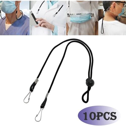 1/10 Pcs Adjustable Mask Lanyard Extend Ropes Ear Pressure Relief Face Bandanas Chain Holder Face Protection Rest&Ear Rope