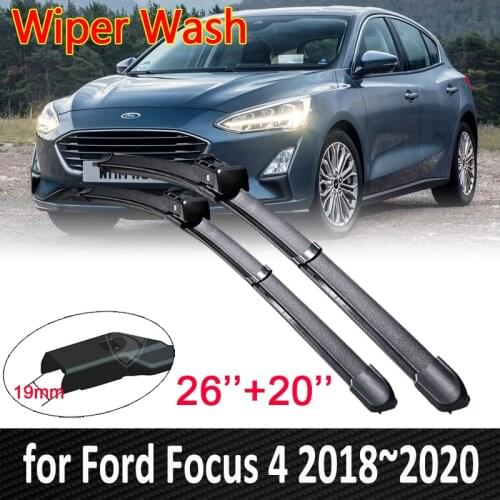 Car Wiper Blades for Ford Focus 4 2018~2020 2019 MK4 Front Window Windshield Windscreen Wipers Car Accessories Stickers