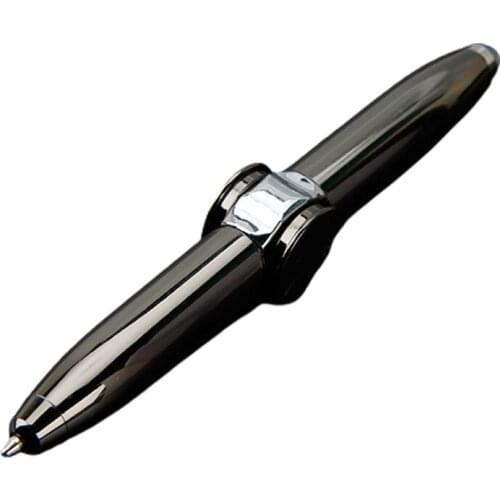 LED Spinning Pen Ball Pen Fidget Spinner Hand Top Light EDC Stress Relief Toys