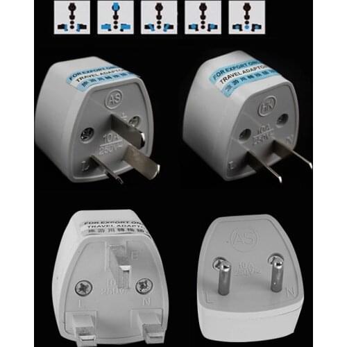 Universal World Travel Power Adapter Wall Charger Conversion Socket US UK EU AU Plug