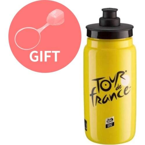 Bicycle Water Bottle ELITE FLY Bottle 500ml Portable Super Light Soft Durable Outdoor Cycling Must Have Plastic Water Bottle