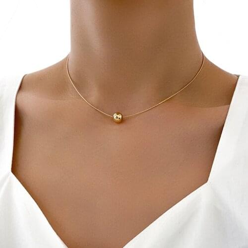 Aprilwell Goth Choker Necklace For Women Aesthetic Gold Chain Pendant Collier Femme 2021 Choker Body Jewelry Sets Gift EGirl