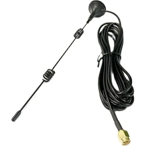1PC 2.4GHz antenna SMA male 7dBi High gain Omni-directional WIFI Antenna Magnetic base 3M cable SMA Male Plug Connector