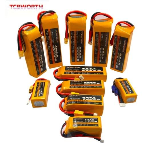 18.5V 5S RC Toys LiPo Battery 1100 1500 2600 3000 3800 5000mAh 30C 40C For RC Airplane Drone Helicopter Car Boat 5S Battery LiPo