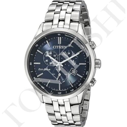 Citizen AT2141-52L mens sapphire solar energy watch, using H504 solar energy movement, 100 meters water resistance
