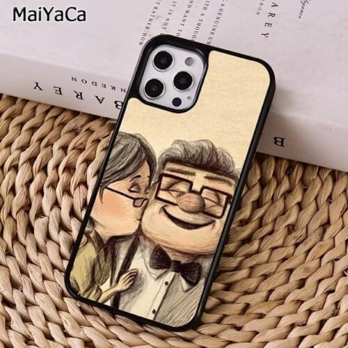 MaiYaCa up carl and ellie LOVER COUPLE Phone Case For iphone 11 12 mini Pro X XR XS MAX 6S 7 8 Plus 5S SE 2020 Cover coque Shell
