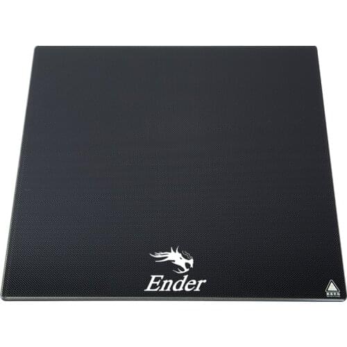 CREALITY 3D Ender-3 Max Hotbed Carborundum Glass Platform Build Surface Glass Plate 310*320*4mm for Ender-3 Max 3D Printer