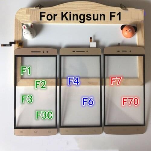For Kingsun F1 F 1 KingsunF1 Touch Panel Screen Digitizer Glass Sensor Touch With Flex cable
