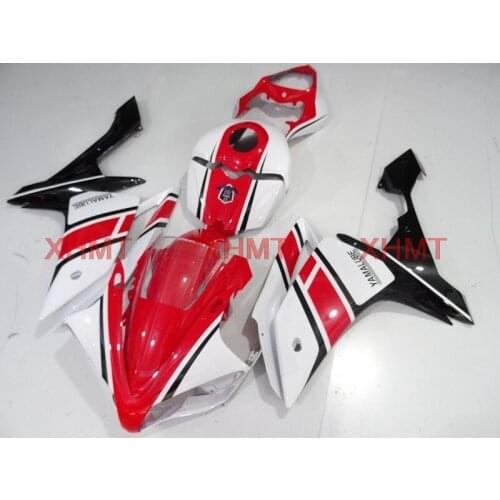 For YZFR1 2007 - 2008 Abs Fairing for YAMAHA YZFR1 08 Abs Fairing YZF R1 2007 Red White Black Plastic Fairings