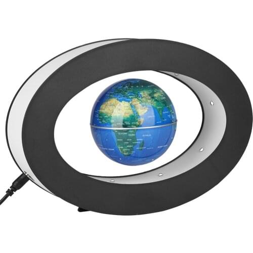 Electronic Anti Gravity Globe Magnetic Levitation Floating Globe World Map LED Light Children Learning Home Decor Birthday Gifts