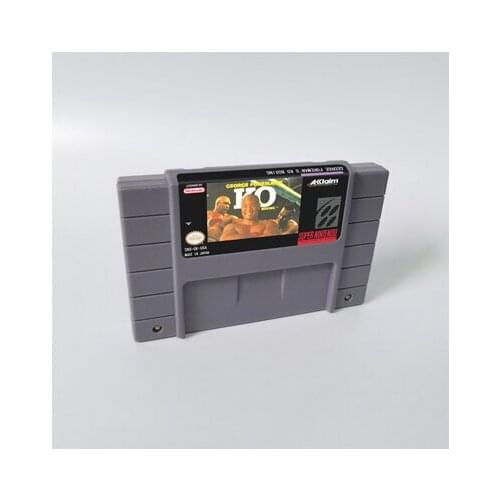 George Foremans KO Boxing - Action Game Card US Version English Language