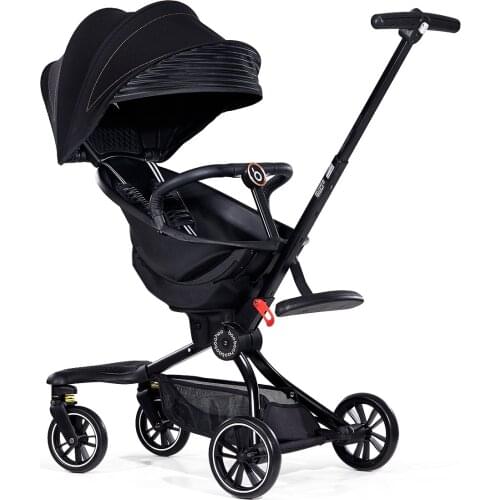 Lightweight baby stroller can sit and lie down fold high landscape Baby Carriage