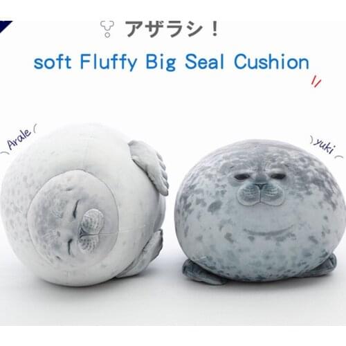 20-80cm Soft Sea Lion Plush Toys Sea World Animal Seal Plush Stuffed Doll Baby Sleeping Pillow gift for Kids Girls