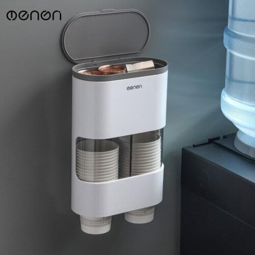 Disposable cup holder automatic cup taking device paper cup holder wall mounted household water dispenser
