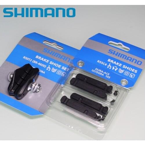 Shimano original 5800 6800 105 UT road bike brake block brake pad R55C4 SHIMANO Brake shoes set BR-9000 9100 8010 6800 5800 4600