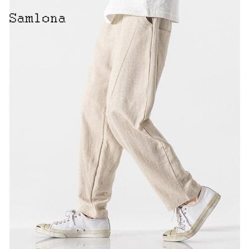 Samlona Men's Pants With Motney