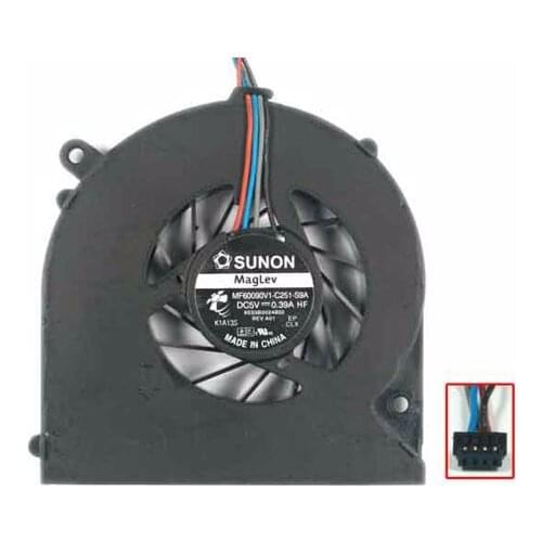 SUNON MF60090V1-C251-S9A 654465-001 DC 5V 0.39A 4 wire Server laptop Fan