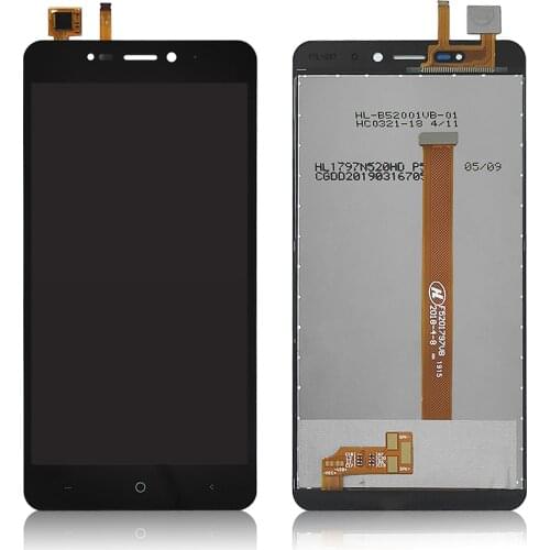 5.2" For Leagoo Power 2 Pro LCD Display Touch Screen Digitizer Assembly With Frame For Power 2Pro LCD Phone Spair Parts + Tools