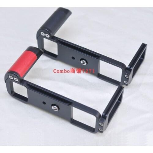 Aluminum Quick Release L-plate Bracket Camera Hand Grip for FUJIFILM GFX-50R / GFX50R Cameras L-plate Bracket