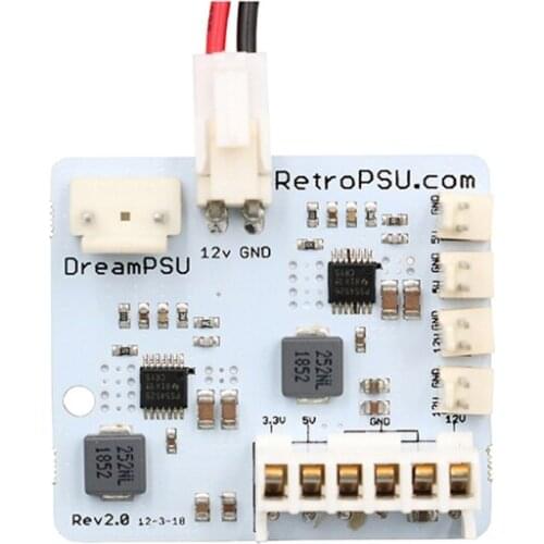 DreamPSU Rev2.0 12V Power-Supply Replace Direct Current Console for DreamCast