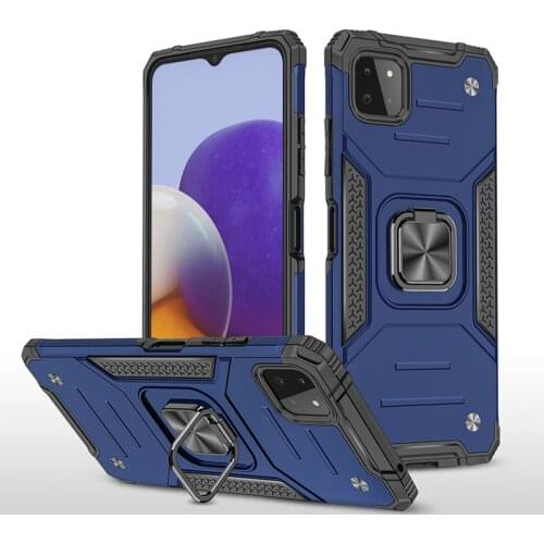 Armor shockproof Case For on Samsung galaxy A22 cover Case For Samsung A22 A 22 ring holder magnetic Case