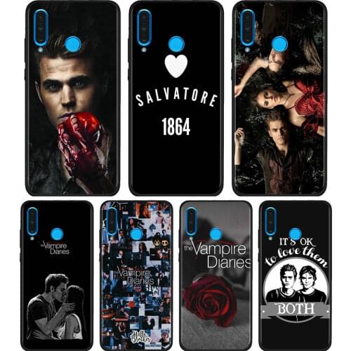 Phone Case for Huawei P30 Lite P40 Pro P10 P20 P30 P40 Lite E P Smart Z 2021 TPU Soft Cover the vampire diaries