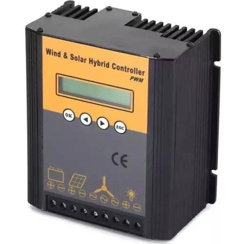 48V 800W PWM wind solar hybrid charge controller with 400w wind and 400w solar
