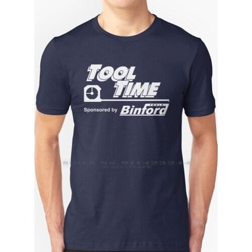 Tool Time Sponsored By Tools T Shirt 100% Pure Cotton Home Improvement Tim Allen Tool Time Tools Tv Series Grunt Quotes