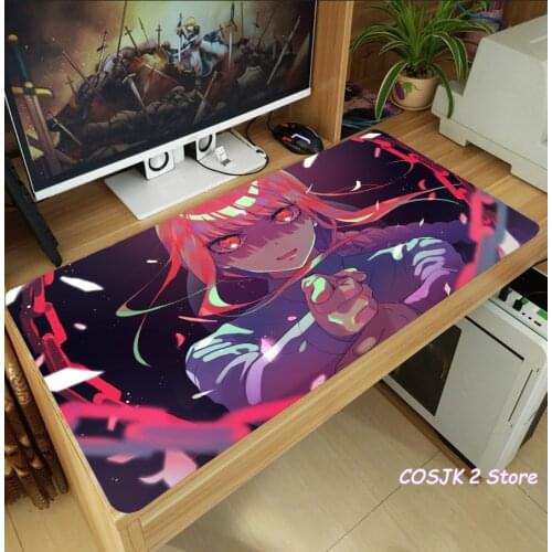 Anime Chainsaw Man Power Makima Pochita Mouse Pad Thicken Laptop Gaming Mice Mat Table Keyboard Mat Anti-Slip Playmat Xmas Gifts