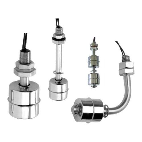 Magnetic Float Level Switch With one Stainless Steel Float Ball Normal Close and Side Installation Oil Float Switch