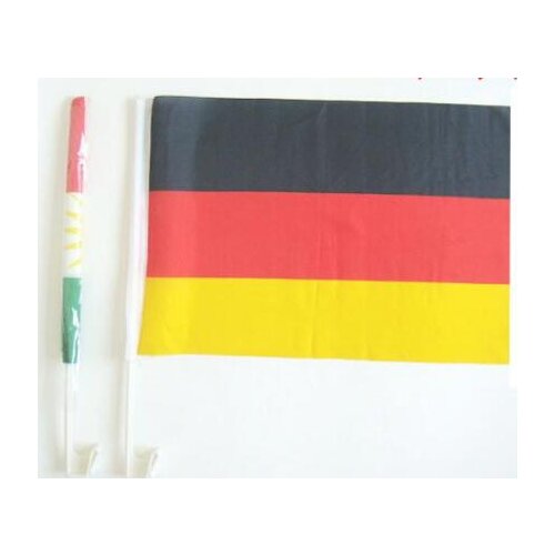 World Soccer NO1 Team 30x 45cm Germany car flag German car banner window banner Deutschland window flag free shipping
