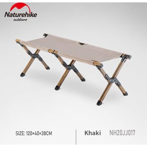 Naturehike Camping Double Chair Portable Folding 600D Oxford Cloth Foldaway Stool Outdoor Picnic Aluminum Alloy Chair MW04