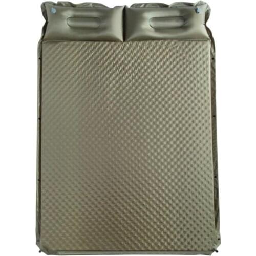 Spot wholesale cushion pad moisture sleep cushion outdoor supplies double splicing automatic inflatable pad sleeping pad