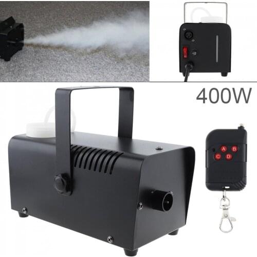 Wire Control 400W Hood Fog Machine Professional Fog Machine Ejector with Remote Control for Wedding / Stage / KTV / Bar