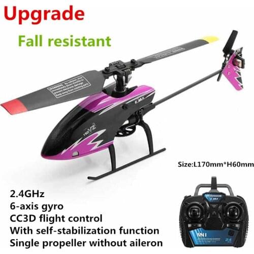 New Upgraded Version 2.4Ghz Radio RC Helicopter 5CH Mini Aircraft 6 Axes Gyro RTF Flybarless Remote RC Helicopters Outdoor Toy